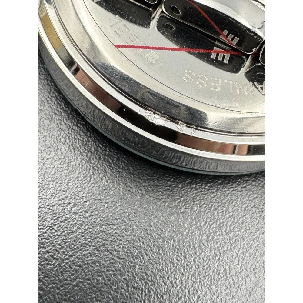 Geoffrey Beene Blue Sapphire Collection Men's Watch Silver‎ Tone WORKS GB8188SL